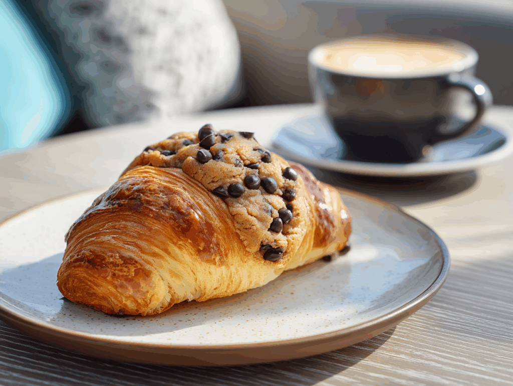 Croissant Chocolate Chip Cookie