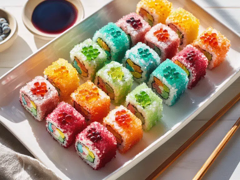 Fruity Pebbles Sushi