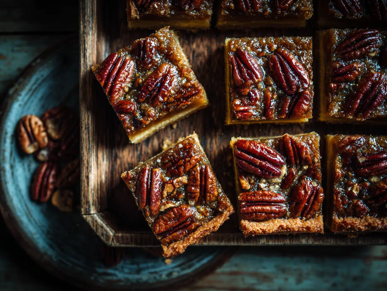 Keto Pecan Pie Bars