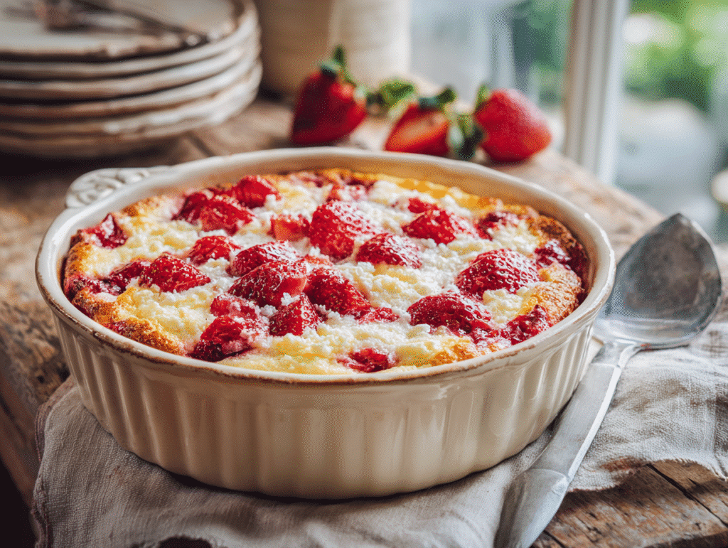 Strawberry Cheesecake Dump