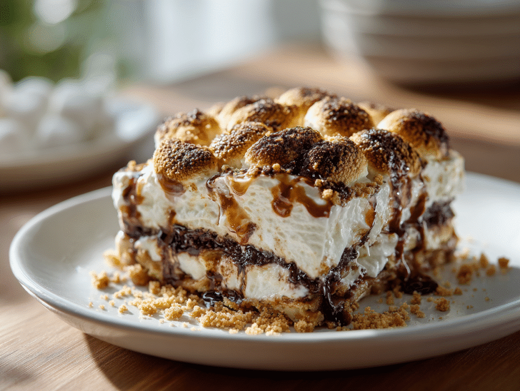 S'mores lasagna