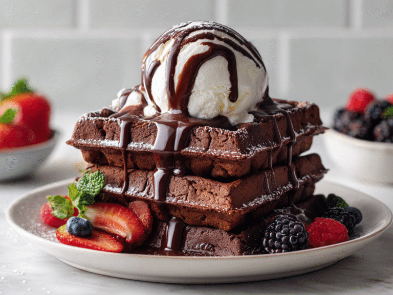 BROWNIE WAFFLES