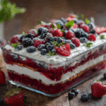 No Bake Summer Berry Lasagna That'll Cool You Right Down