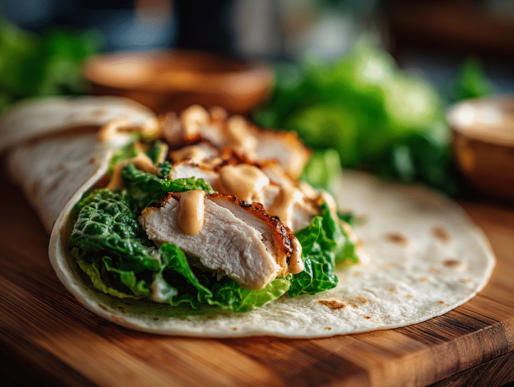 Homemade Caesar Wrap Sauce