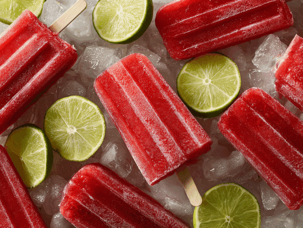 Watermelon Popsicles