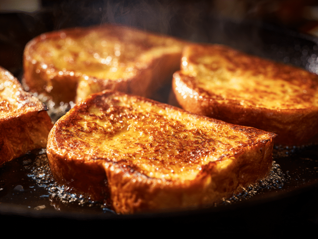 Cinnamon Roll French Toast Meets Hawaiian Roll Magic
