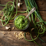 Garlic Scape Pesto