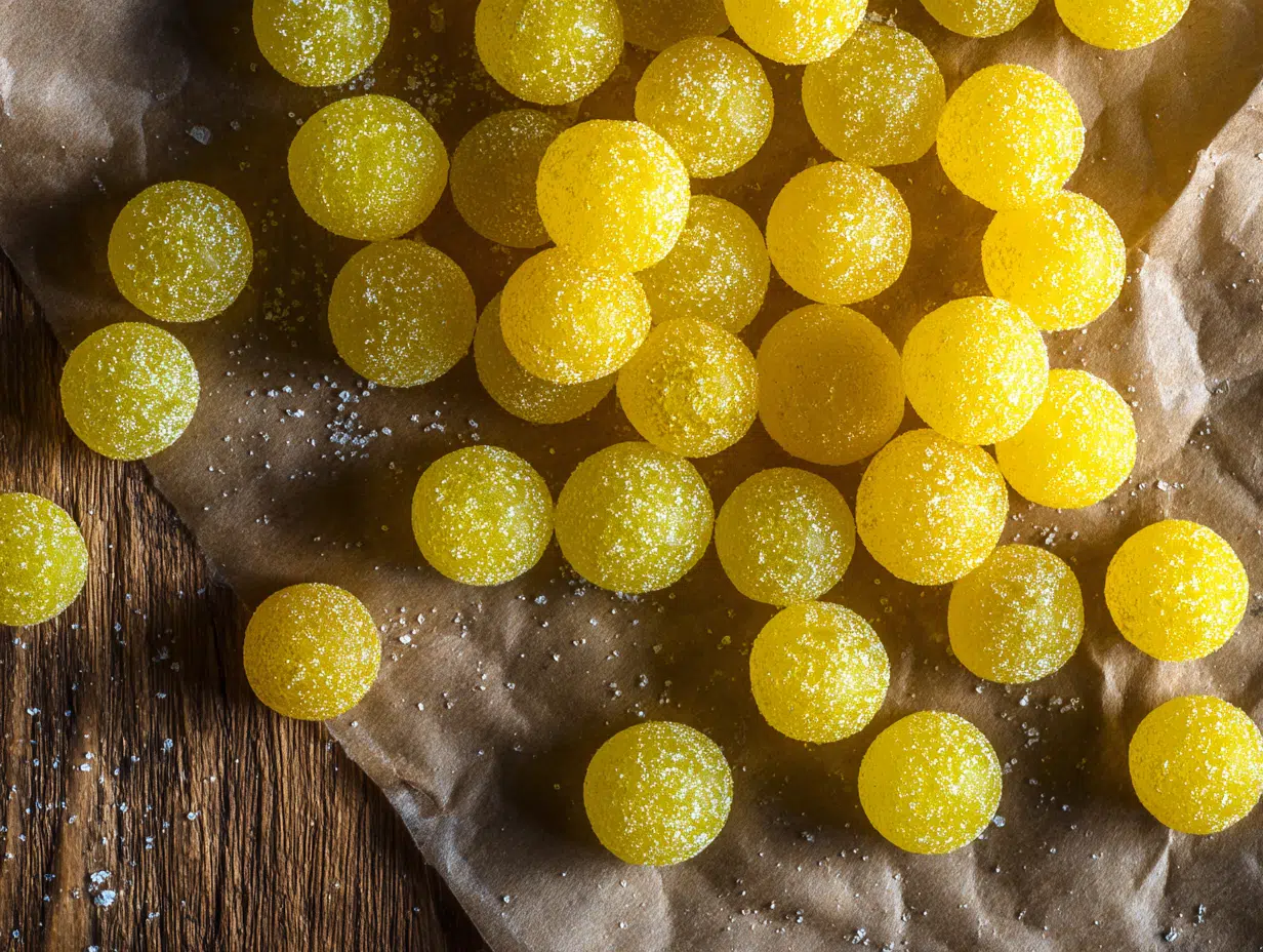 Homemade Lemon Drops