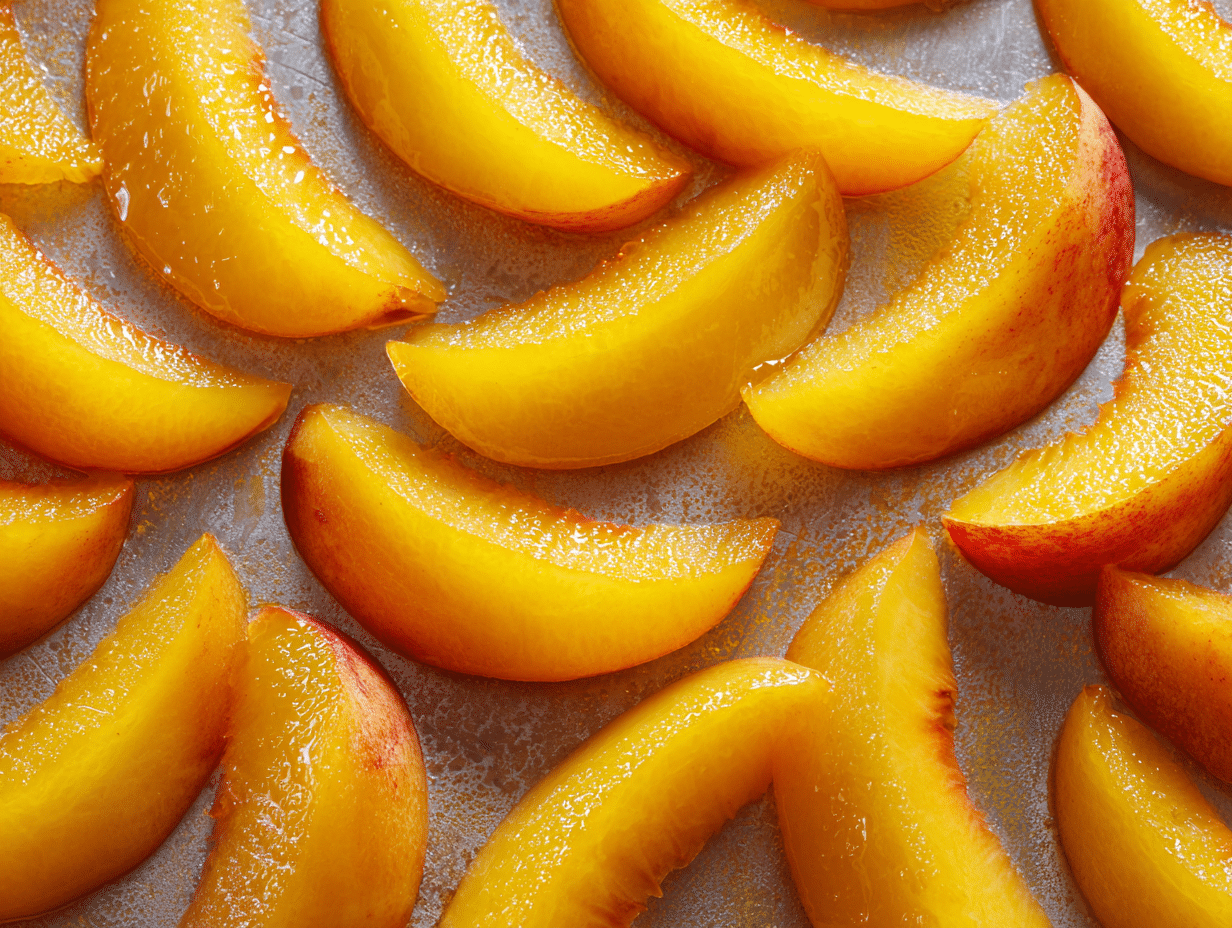 Freezing Peaches
