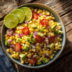 Summer Corn Salad with Avocado