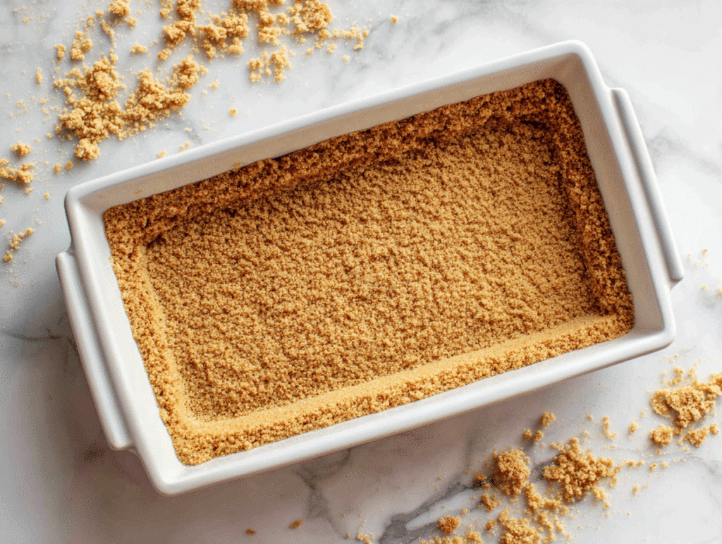 graham cracker crust for dessert lasagna