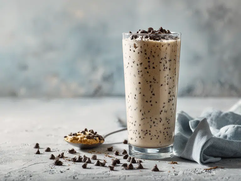 Chocolate Chip Cookie Dough Protein Shake