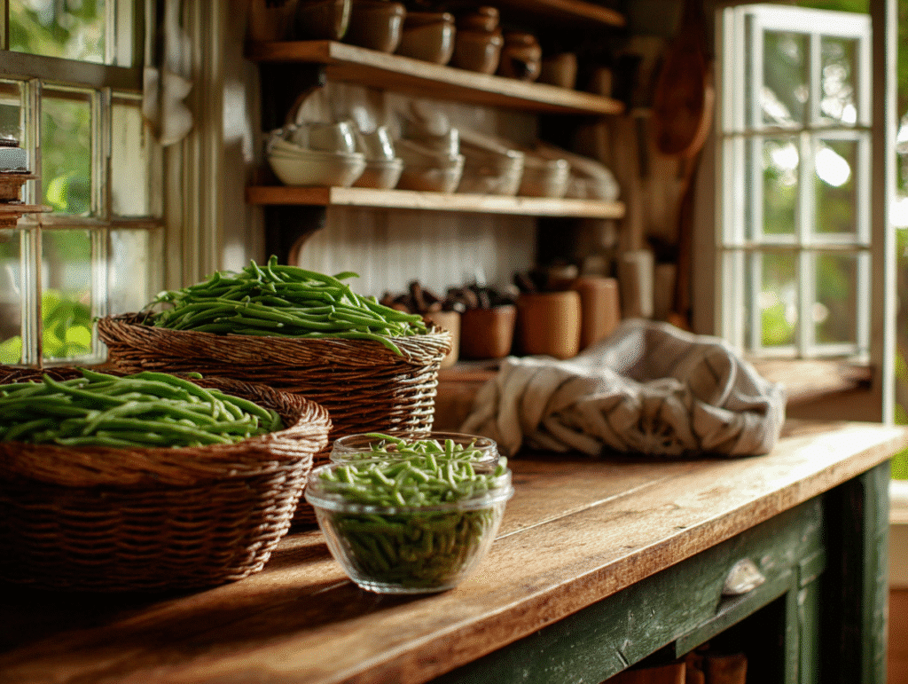 freezing green beans