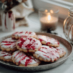 Blood splatter cookies