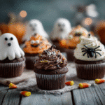 Halloween Chocolate Cupcakes