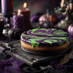 Witches’ Brew Swirl Cheesecake