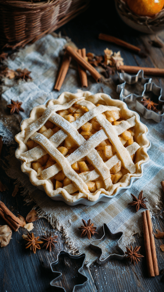 Preparing Frankenstein’s Monster Pie crust and filling