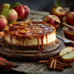 Apple Cider Cheesecake fall dessert