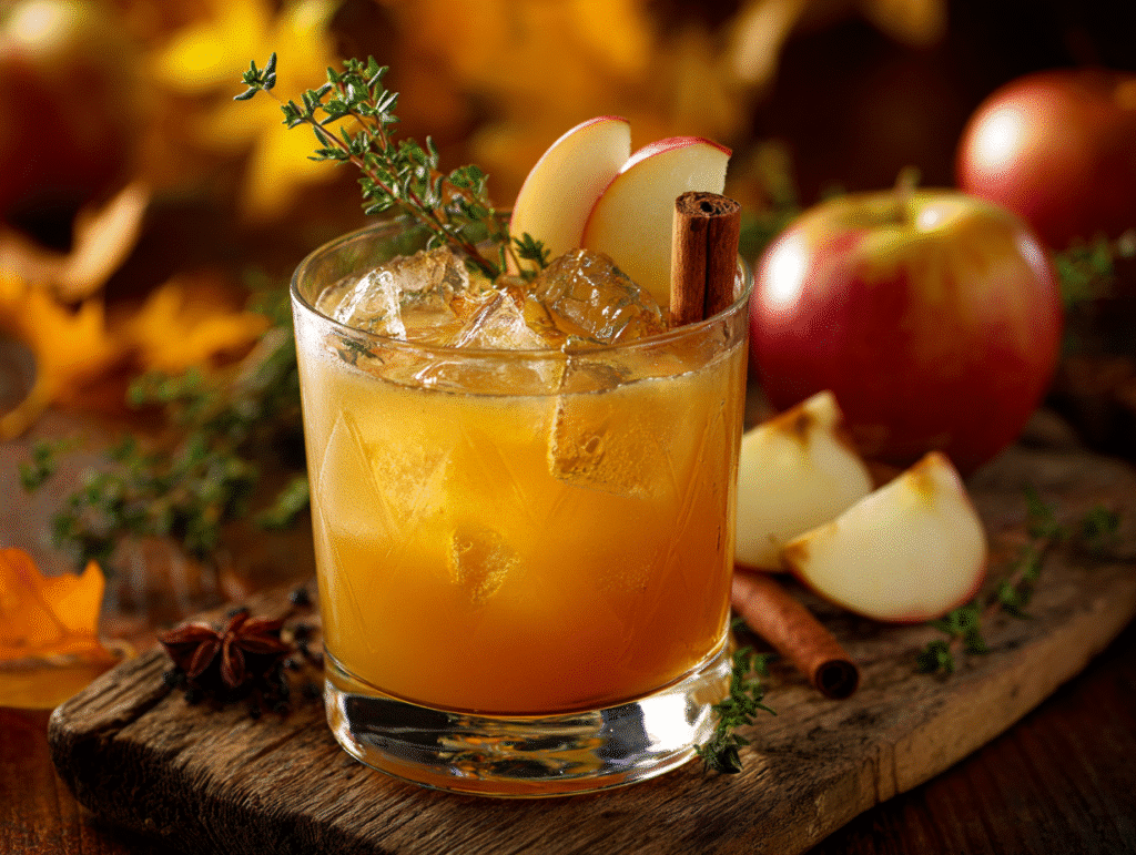 Apple Cider Bourbon Smash
