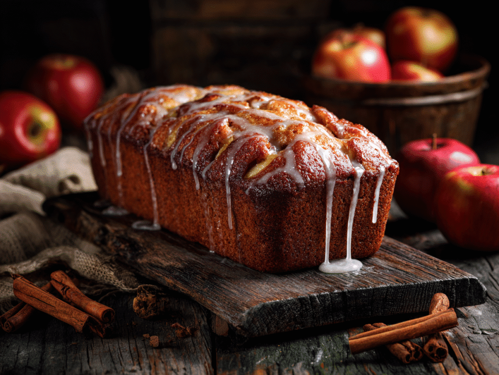 Spiced Apple Fritter Bread