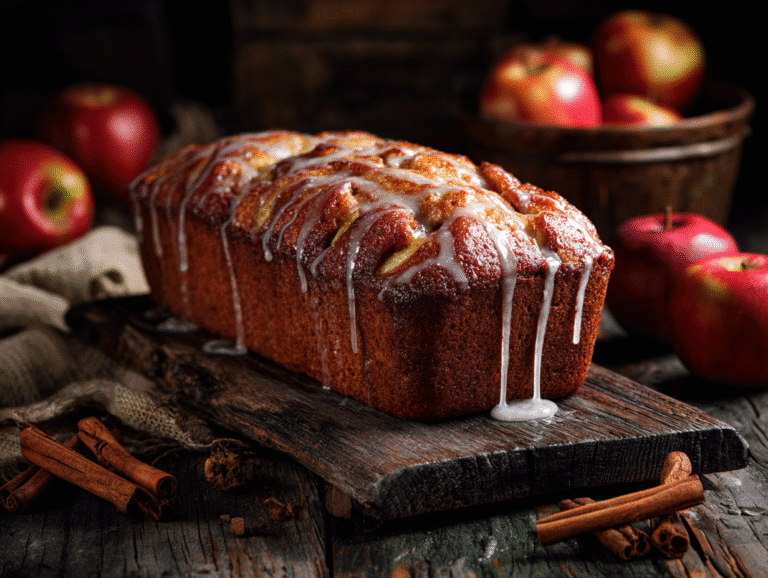 Spiced Apple Fritter Bread