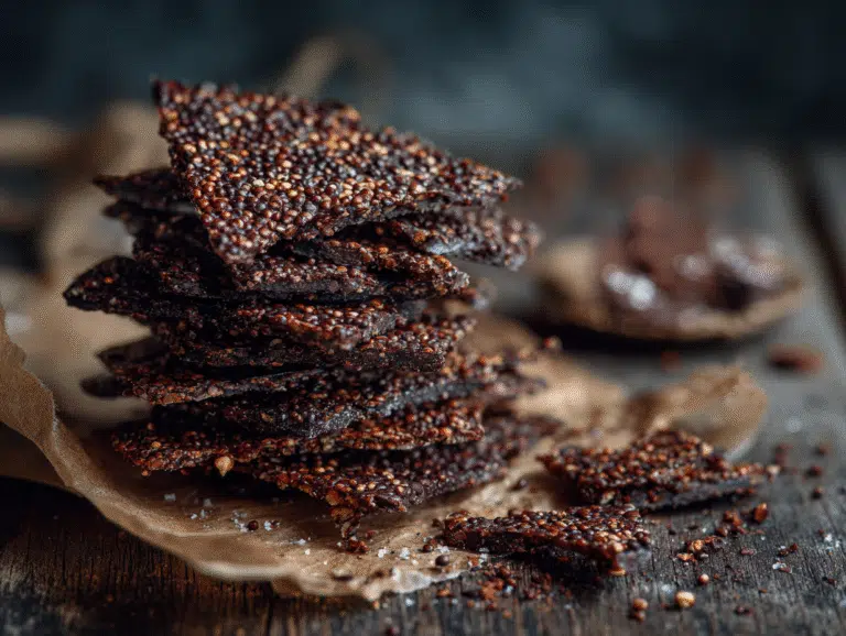 Quinoa Chocolate Crisps