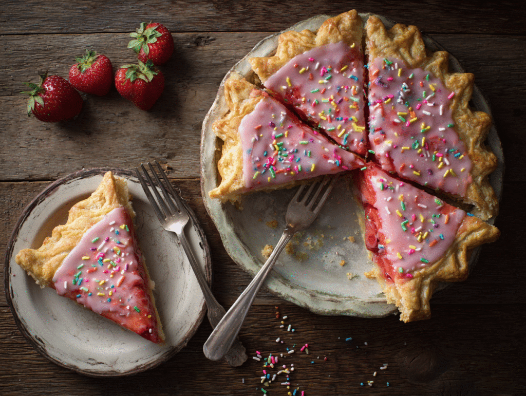 Strawberry Pop-Tart Pie