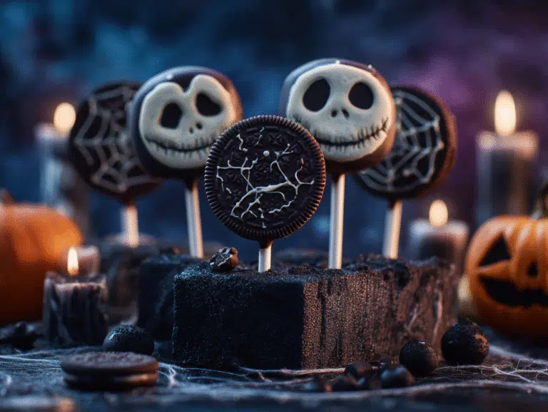 Jack Skellington Oreo Pops Halloween Display