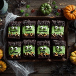 Frankenstein Brownies