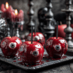 Bloody Eyeball Candy Apples