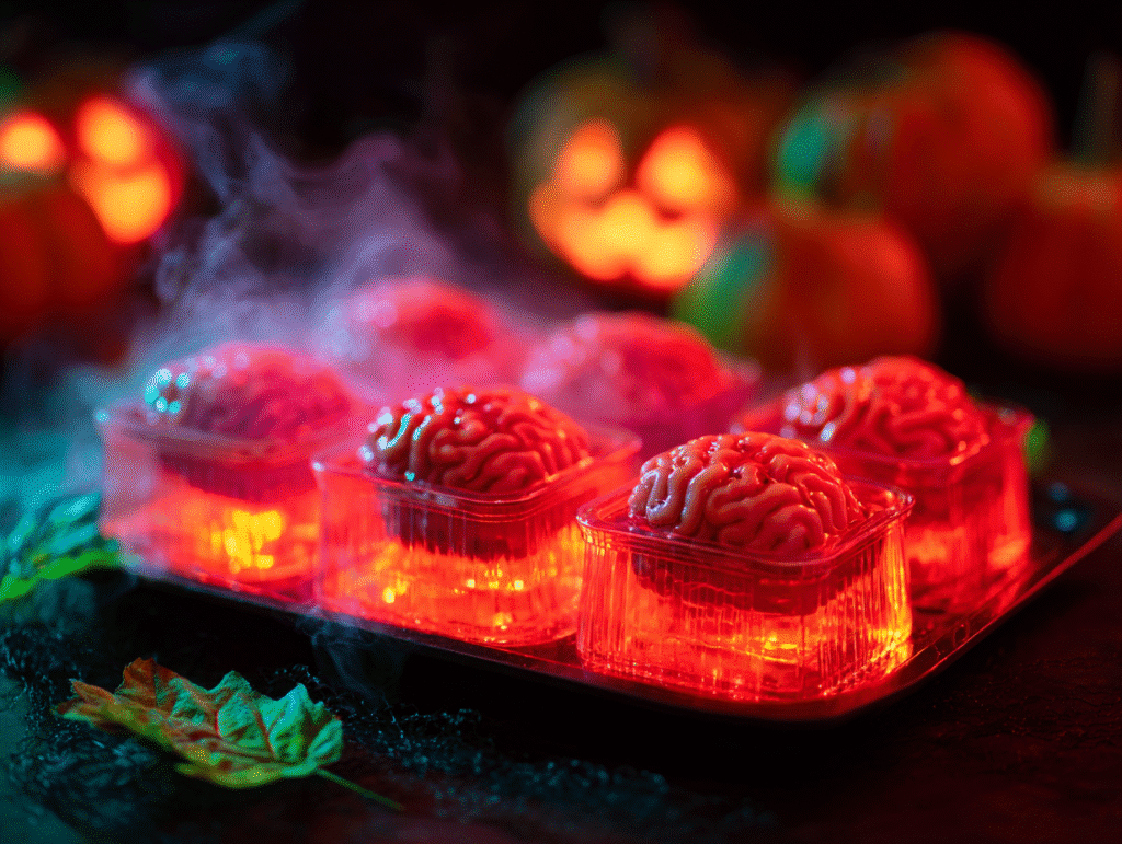 Zombie Brain Jello Cups