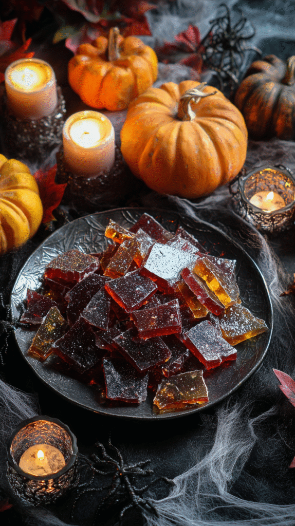 Halloween Crack Candy served for Halloween party