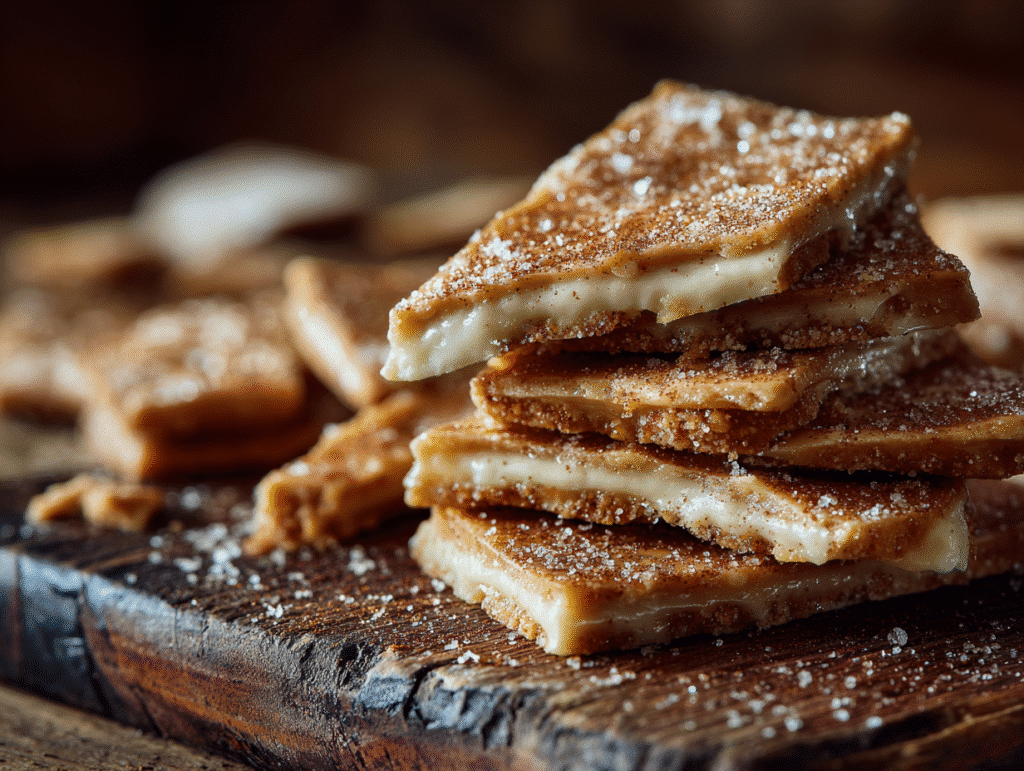 Churro Saltine Toffee