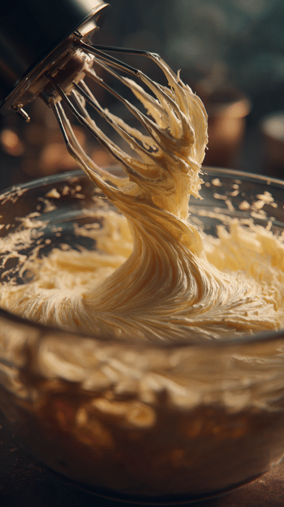 Whipping cheesecake base for caramel apple cheesecake dip