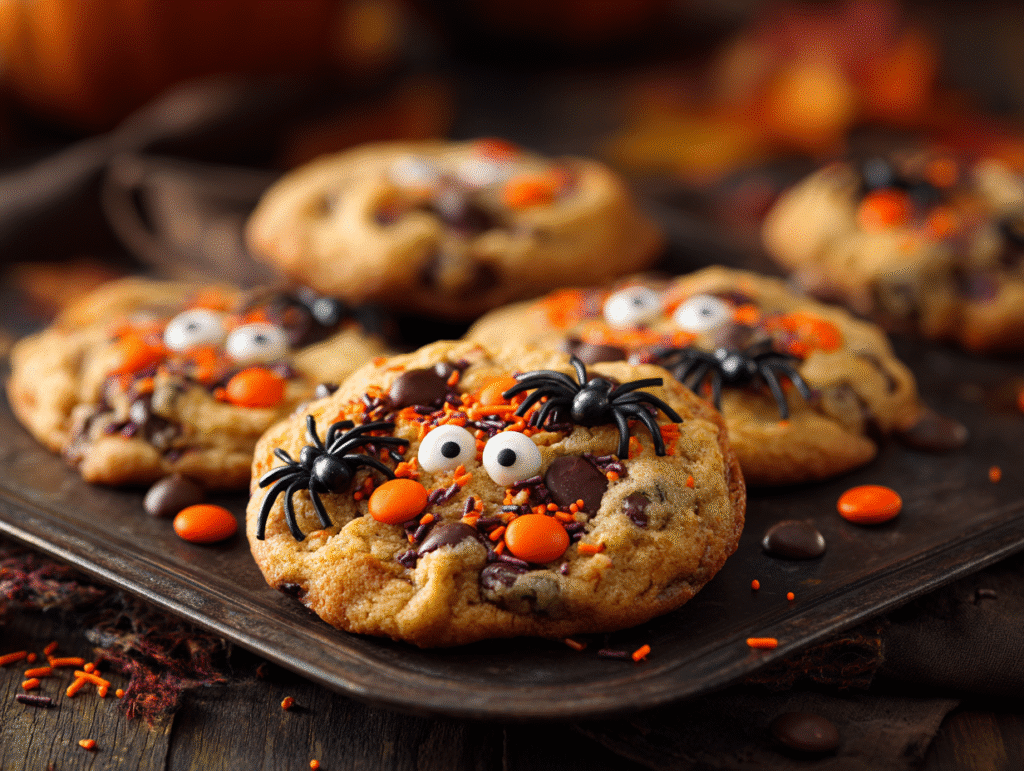 Halloween Chocolate Chip Cookies