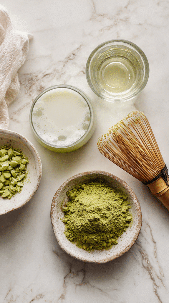 Matcha Cloud Drink Ingredients