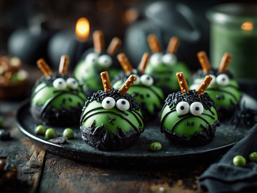 Frankenstein Oreo Balls
