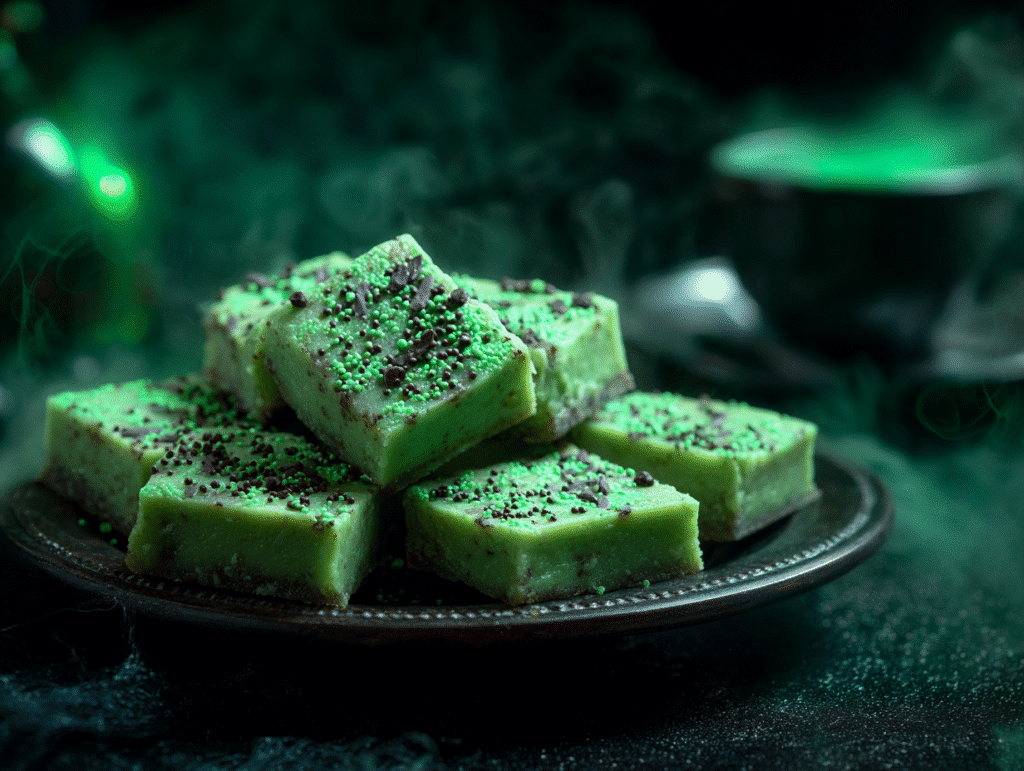 Wicked Witch Fudge Halloween Treat