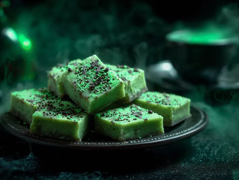 Wicked Witch Fudge Halloween Treat