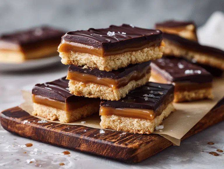 Healthy Twix Bars