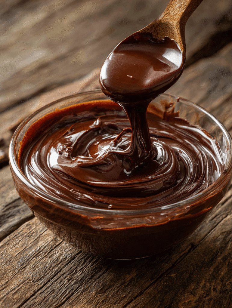 melted-chocolate-for-frozen-banana-snickers