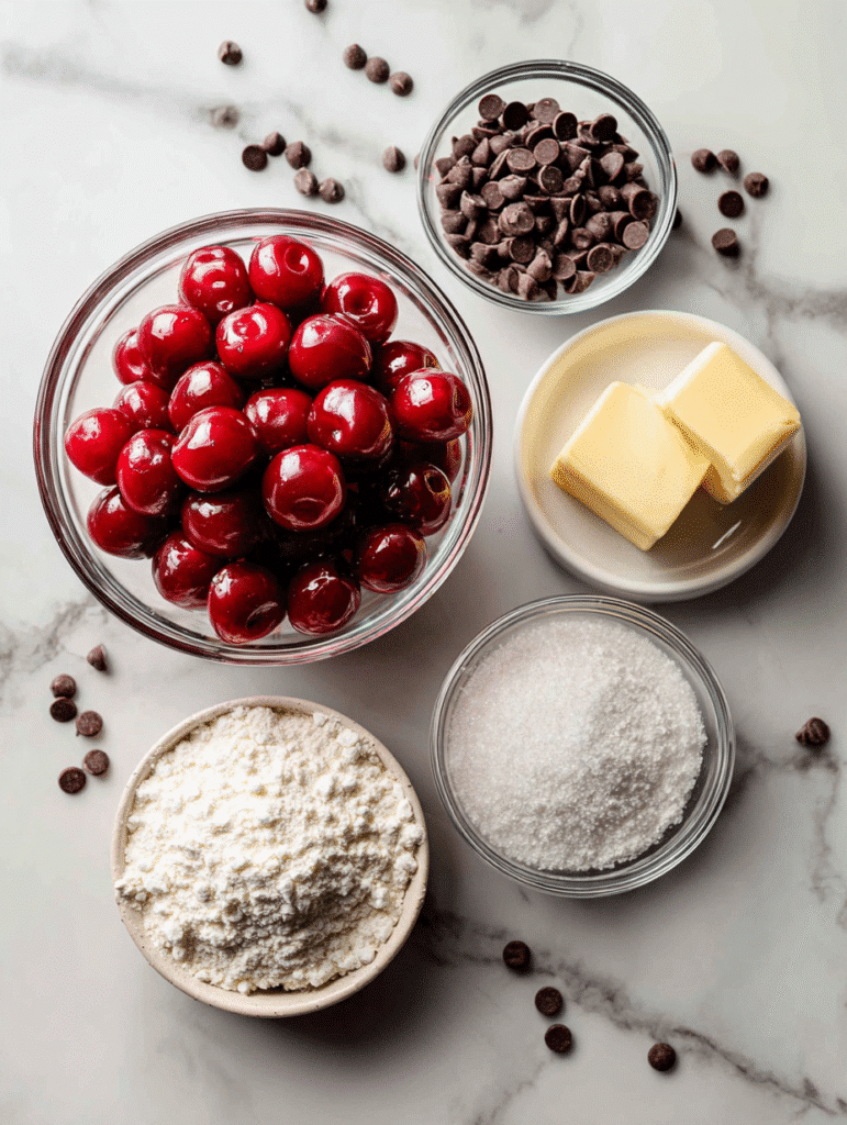 maraschino cherry chocolate chip cookie ingredients