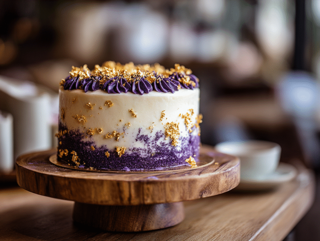 Royal Purple Velvet Cake