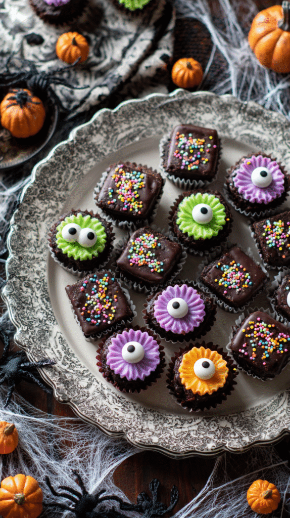 Wicked Witch Fudge Halloween Serving