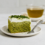 Matcha cake recipe with mascarpone frosting