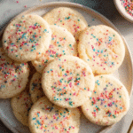 3-ingredient sugar cookies freshly baked