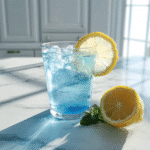 Blue salt trick recipe refreshing hydration drink