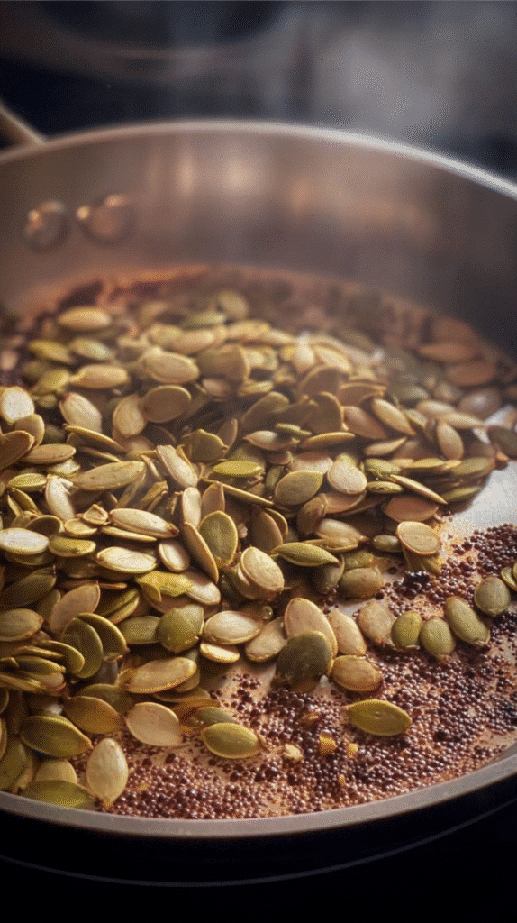 toasting pumpkin seeds for bariatric seed recipe