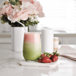 strawberry matcha latte recipe café-style drink