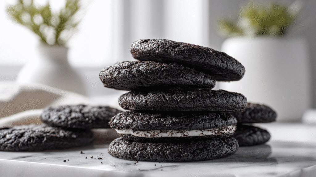 Black Velvet Cheesecake Cookies